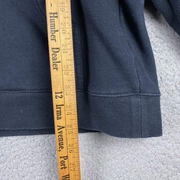 Teton Gravity Research Hoodie Sweatshirt Black Men’s Size L  ***READ FLAW*** - Picture 6 of 11